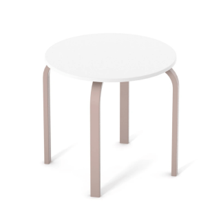 Dětský stolek Zukko Gekko Kids, Cappuccino / Bílá